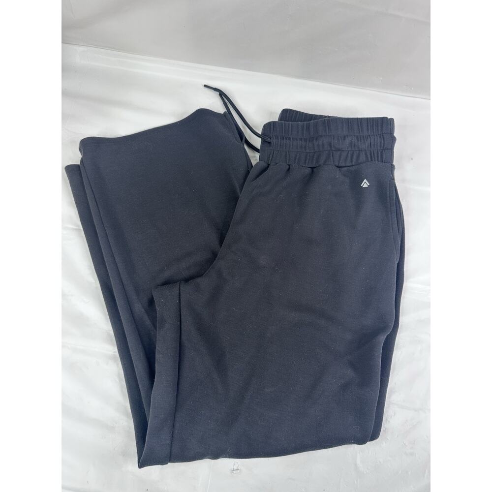 CALI Wide-Leg Elastic Waist Women's Pants Comfort Lounge Wear Regular XL